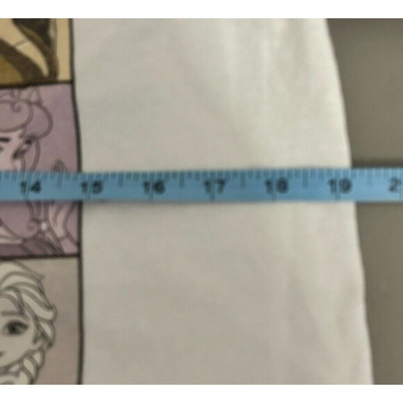 Disney Princess The Eras Tour Women's M White T-Shirt 2 sided - Picture 5 of 7